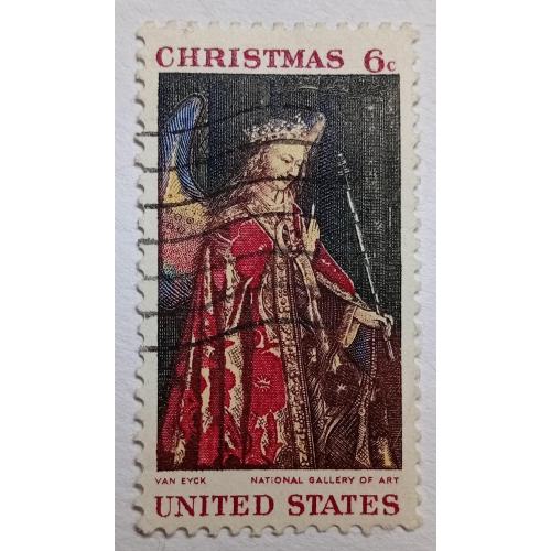 США 1968 Рождество, гашеная