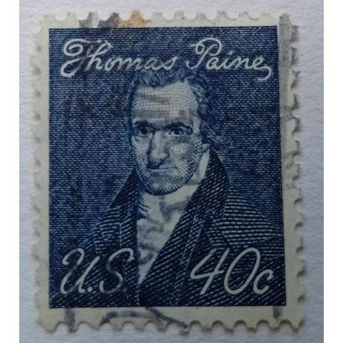 США 1968 Томас Пейн, гашеная(I)