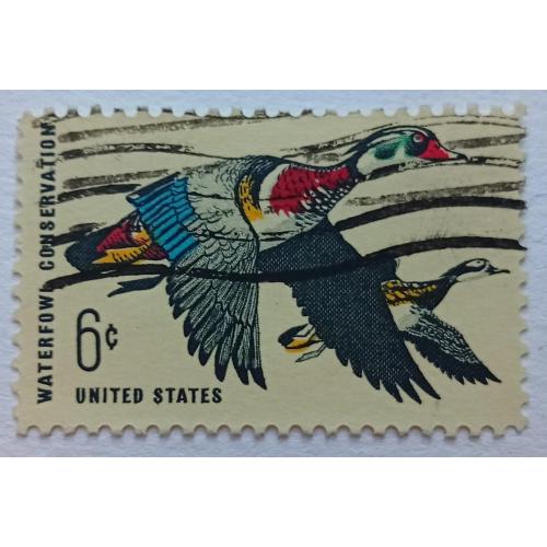 США 1968 Утки, гашеная
