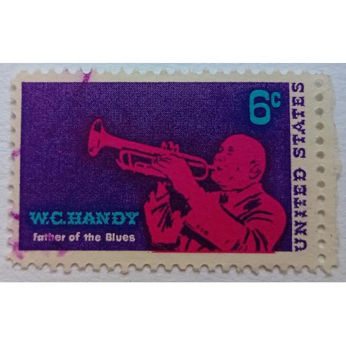 США 1969 Уильям Кристофер Хэнди, гашеная