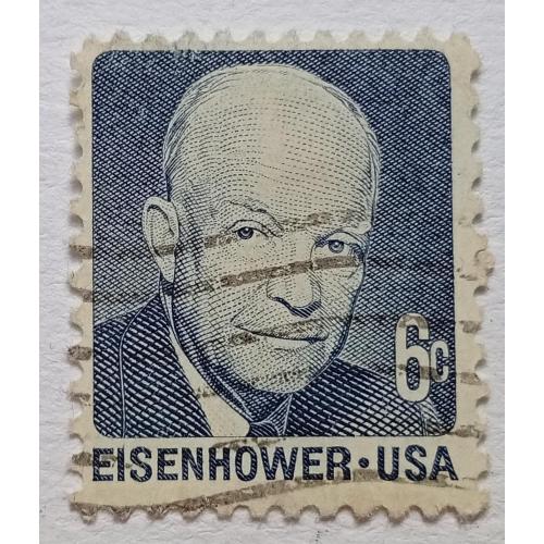 США 1970 Эйзенхауэр, гашеная