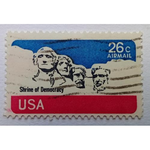 США 1971 Авиапочта, президенты, гашеная