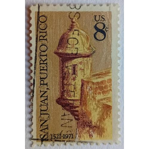 США 1971 Сан-Хуан, гашеная