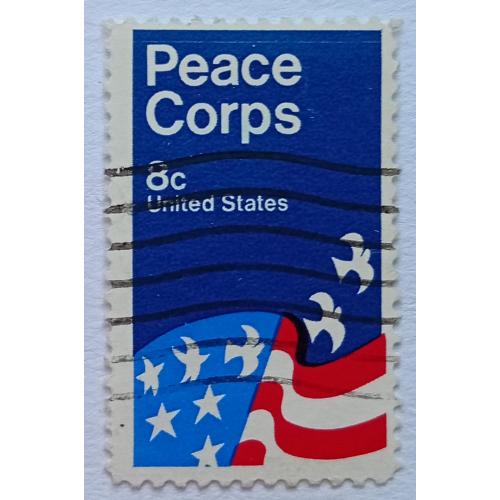 США 1972 Корпус мира, гашеная