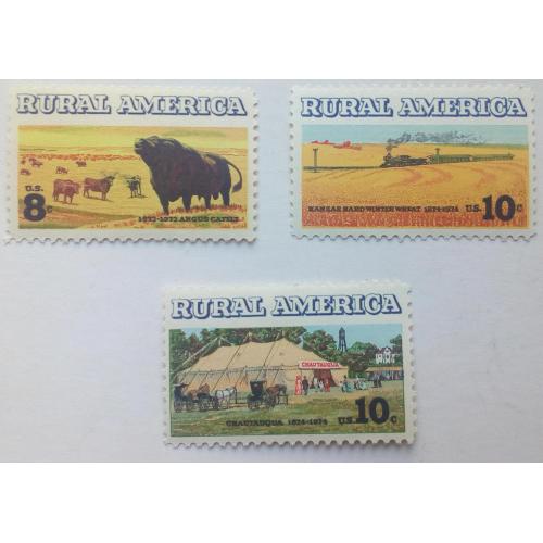 США 1973 Деревенская Америка, MNH