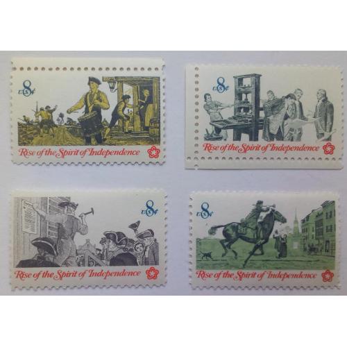 США 1973 Дух независимости, MNH