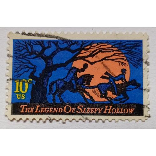 США 1974 Легенда о Сонной лощине, гашеная