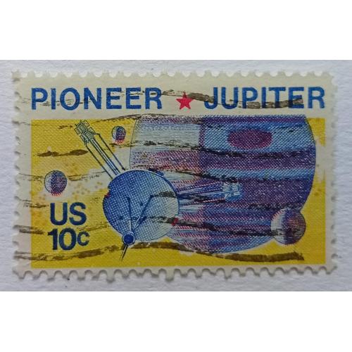США 1975 Космос, Пионер-Юпитер, гашеная