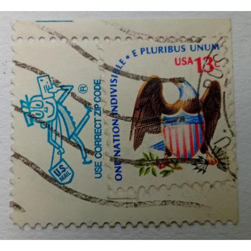 США 1975 Орел и щит гашеная(I)