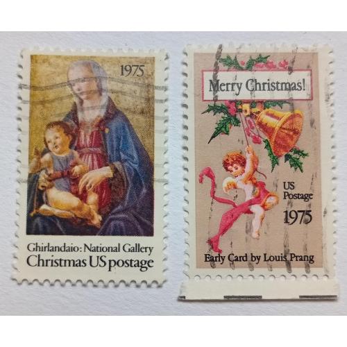 США 1975 Рождество, гашеные