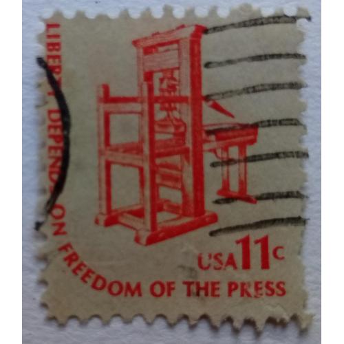 США 1975 Стандарт,11с, гашеная