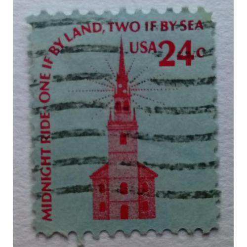 США 1975 Стандарт, 24с, гашеная