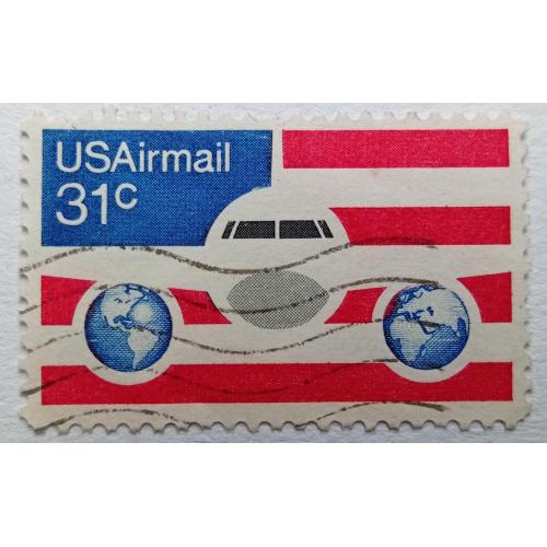 США 1976 Авиапочта, гашеная