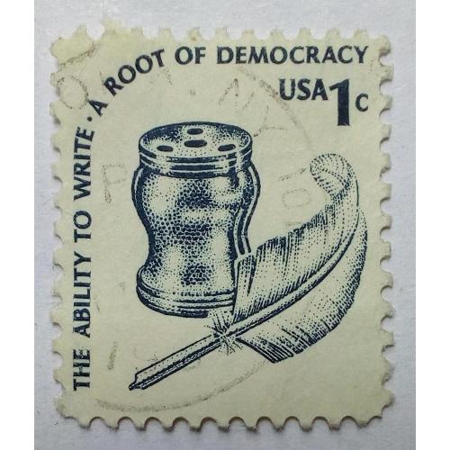 США 1977 Стандарт, 1с, гашеная(I)