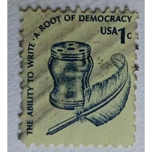 США 1977 Стандарт, 1с, гашеная(II)