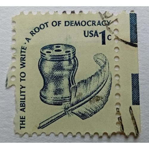 США 1977 Стандарт, 1с, гашеная(III)