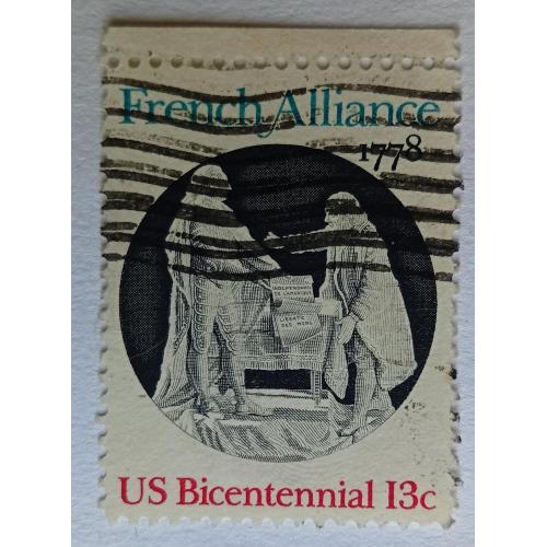 США 1978 Французский альянс, гашеная