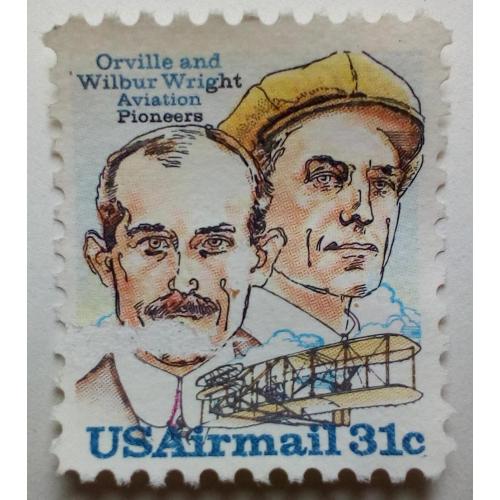 США 1978 Орвилл и Уилбур Райт, гашеная(II)