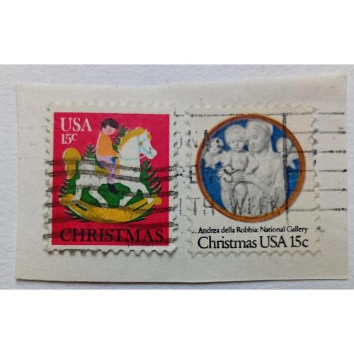 США 1978 Рождество, гашеные(I)