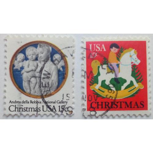 США 1978 Рождество, гашеные