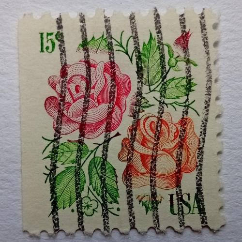 США 1978 Розы, гашеная(I)