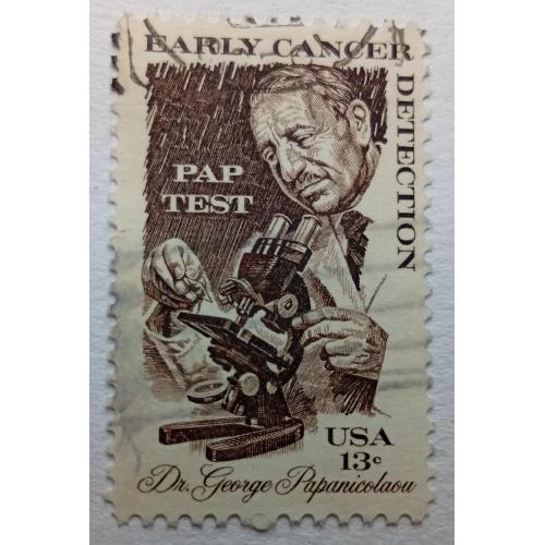 США 1978 Выявление рака, гашеная(I)