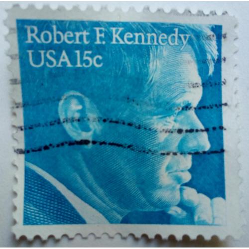 США 1979 Роберт Кеннеди, гашеная