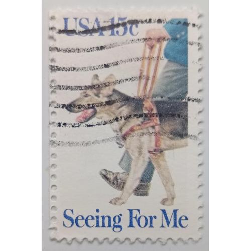 США 1979 Собаки-поводыри, гашеная(IV)