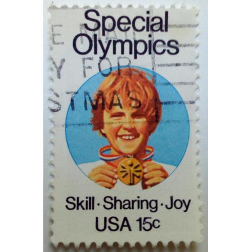 США 1979 Специальная Олимпиада, гашеная