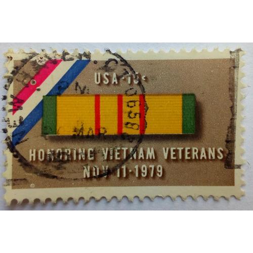 США 1979 Ветераны Вьетнама, гашеная(I)