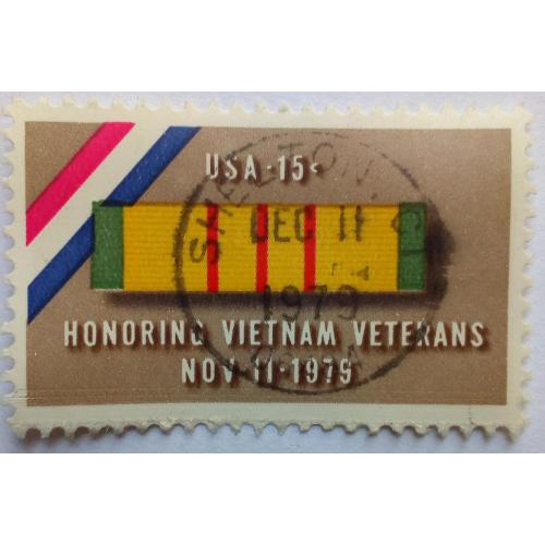 США 1979 Ветераны Вьетнама, гашеная