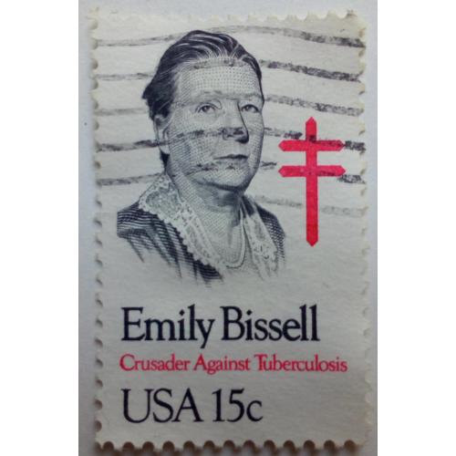 США 1980 Эмили Биссель, гашеная