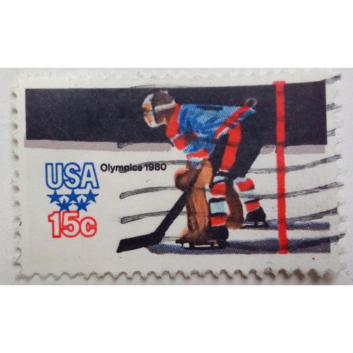США 1980 Зимние Олимпийские игры, Лейк-Плесид, гашеная
