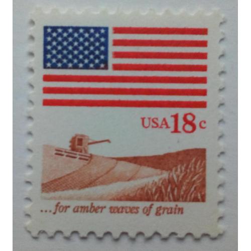 США 1981 Флаг, MNH