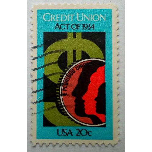 США 1984 Кредиты, гашеная