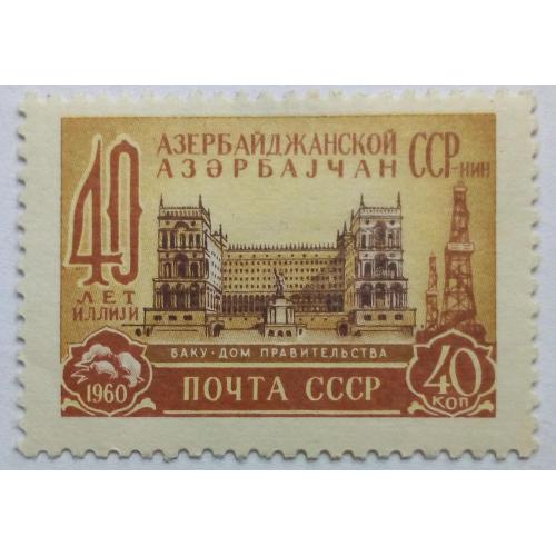 СССР 1960 Азербайджанская ССР, MLH