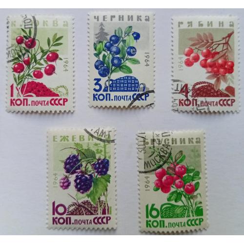 СССР 1964 Ягоды, гашеные(II)