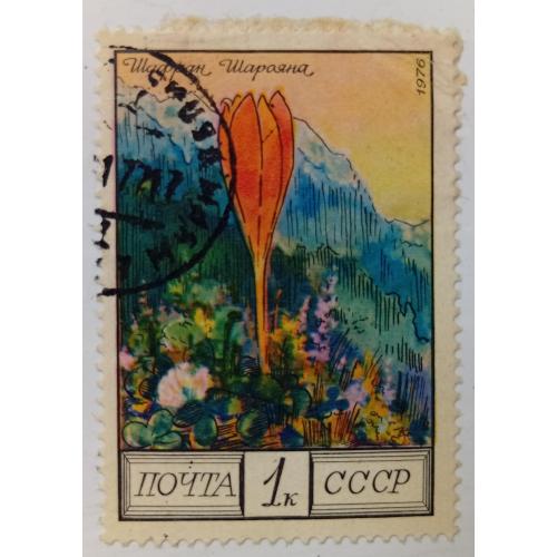 СССР 1976 Шафран Шарояна, гашеная