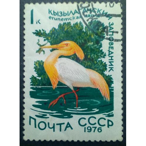 СССР 1976 Водные птицы фауна, гашеная