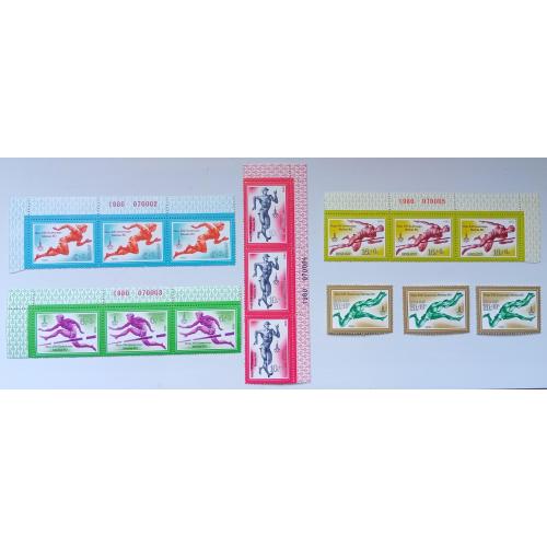 СССР 1980 XXII Олимпийские игры, Москва, сцепки, MNH(I) 