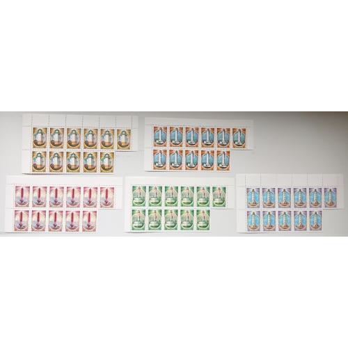 СССР 1982 Маяки, сцепки, 11 серий, MNH