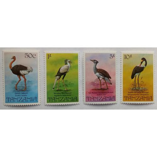 Танзания 1982 Птицы, фауна, MNH (КЦ=15 евро)