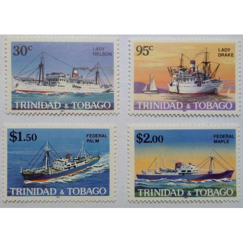 Тринидад и Тобаго 1985 Корабли, MNH (КЦ = 9 евро)