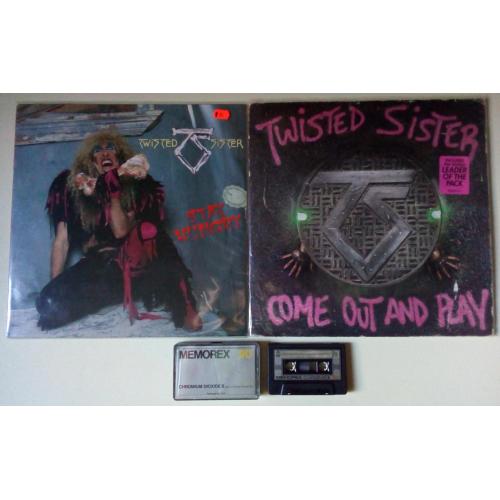 Twisted Sister – Stay Hungry 1984 + Come Out and Play 1985 (Memorex Chrome II 90 - запись с LP)