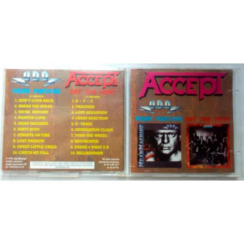 U.D.O. - Mean Machine (1989) + Accept - Eat The Heat (1989)