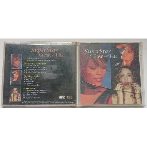 Various - SuperStar Greatest Hits – W.Houston, M.Carey, Madonna 1998