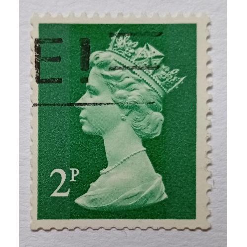 Великобритания 1980 Королева Елизавета II, 2P, гашеная