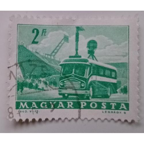 Венгрия 1963 Автобус, 2Ft, гашеная(I)
