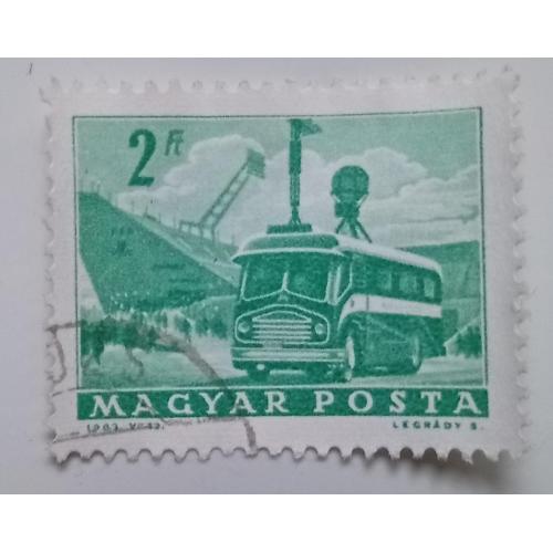 Венгрия 1963 Автобус, 2Ft, гашеная