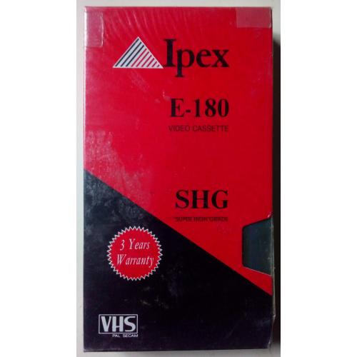 Видеокассета Ipex E 180 SHG(I) 